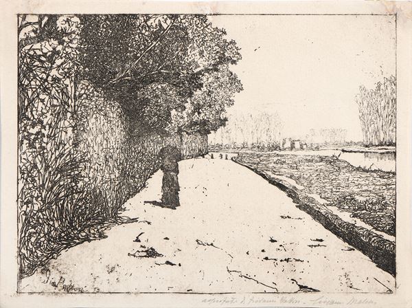 Giovanni Fattori - Lungarno alle Cascine