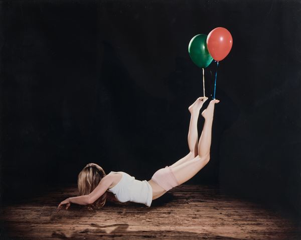 Sam Taylor Wood - Escape artist (Green and Red)