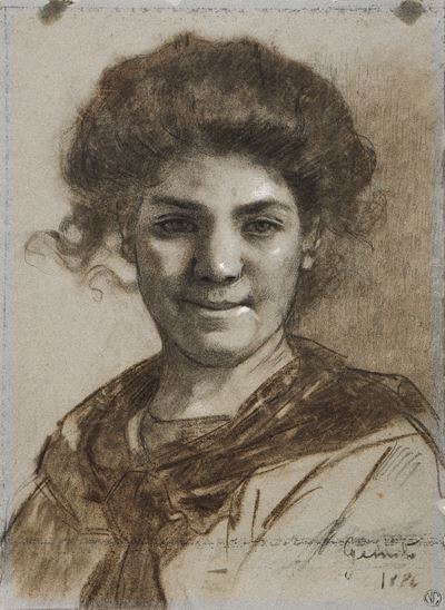Volto di Giovane Popolana