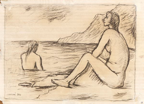 Carlo Carr&#224; - Donne al mare