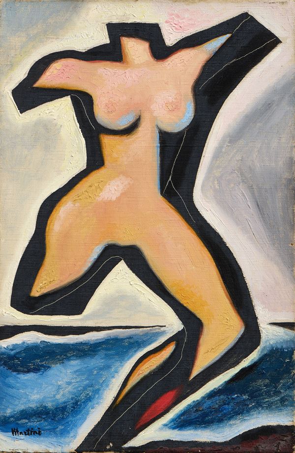 Alberto Martini - Bagnante
