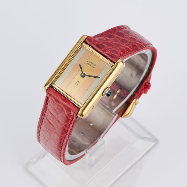 Cartier Tank Vermeille, anni Ottanta