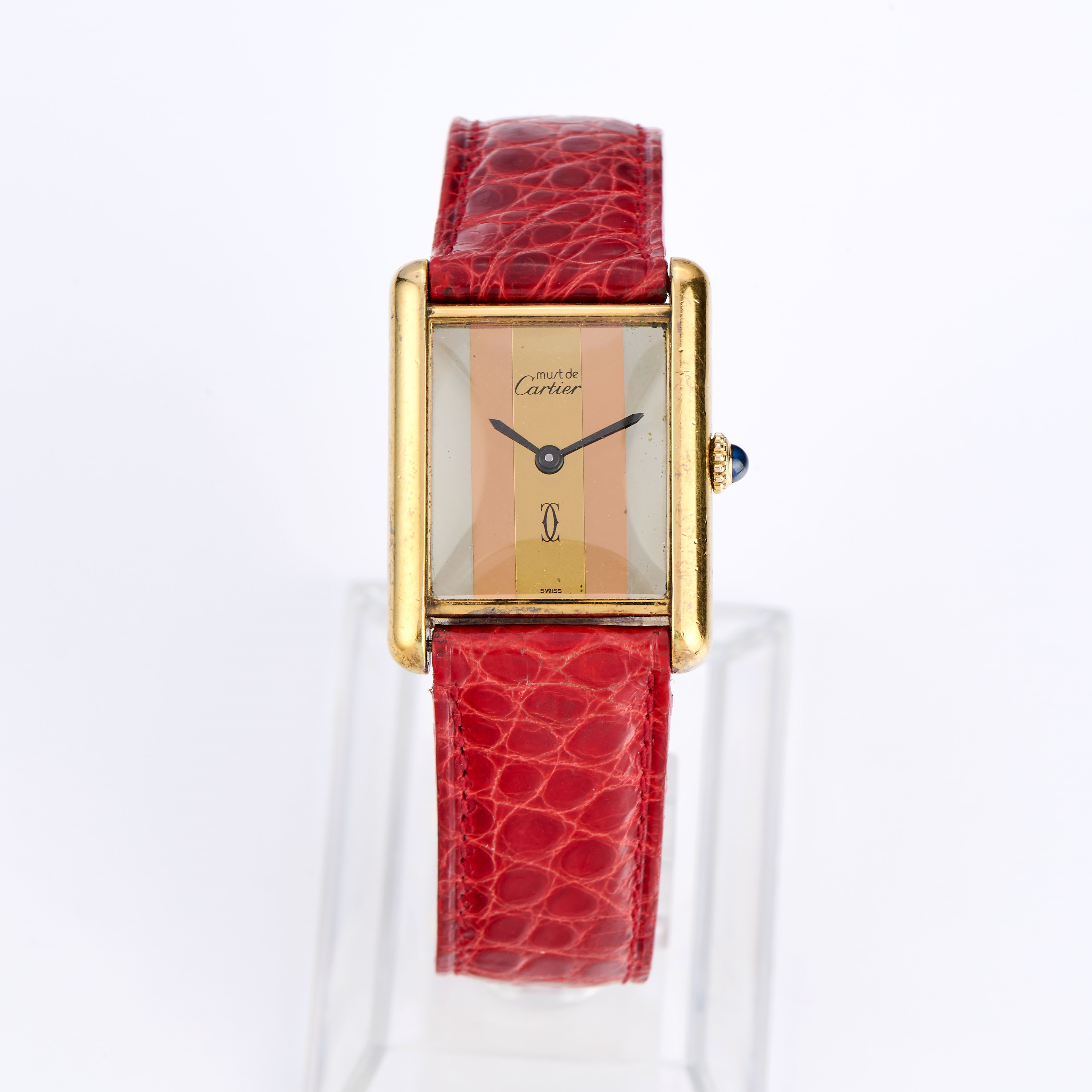 Cartier Tank Vermeille, anni Ottanta