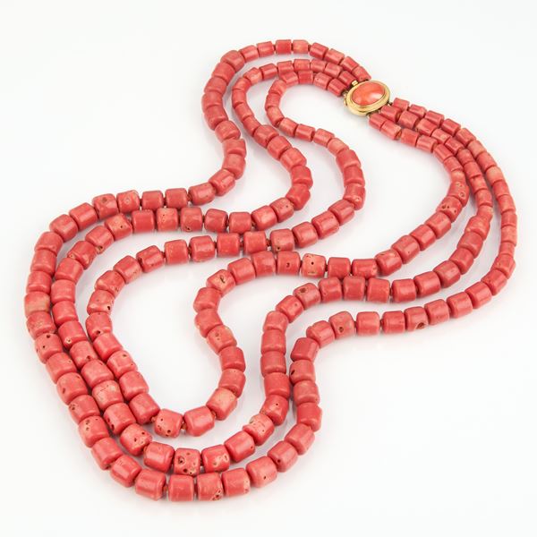 Collana in corallo