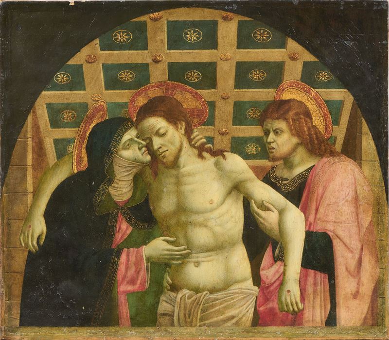 Deposizione (Cristo sorretto dalla Vergine e da San Giovanni)