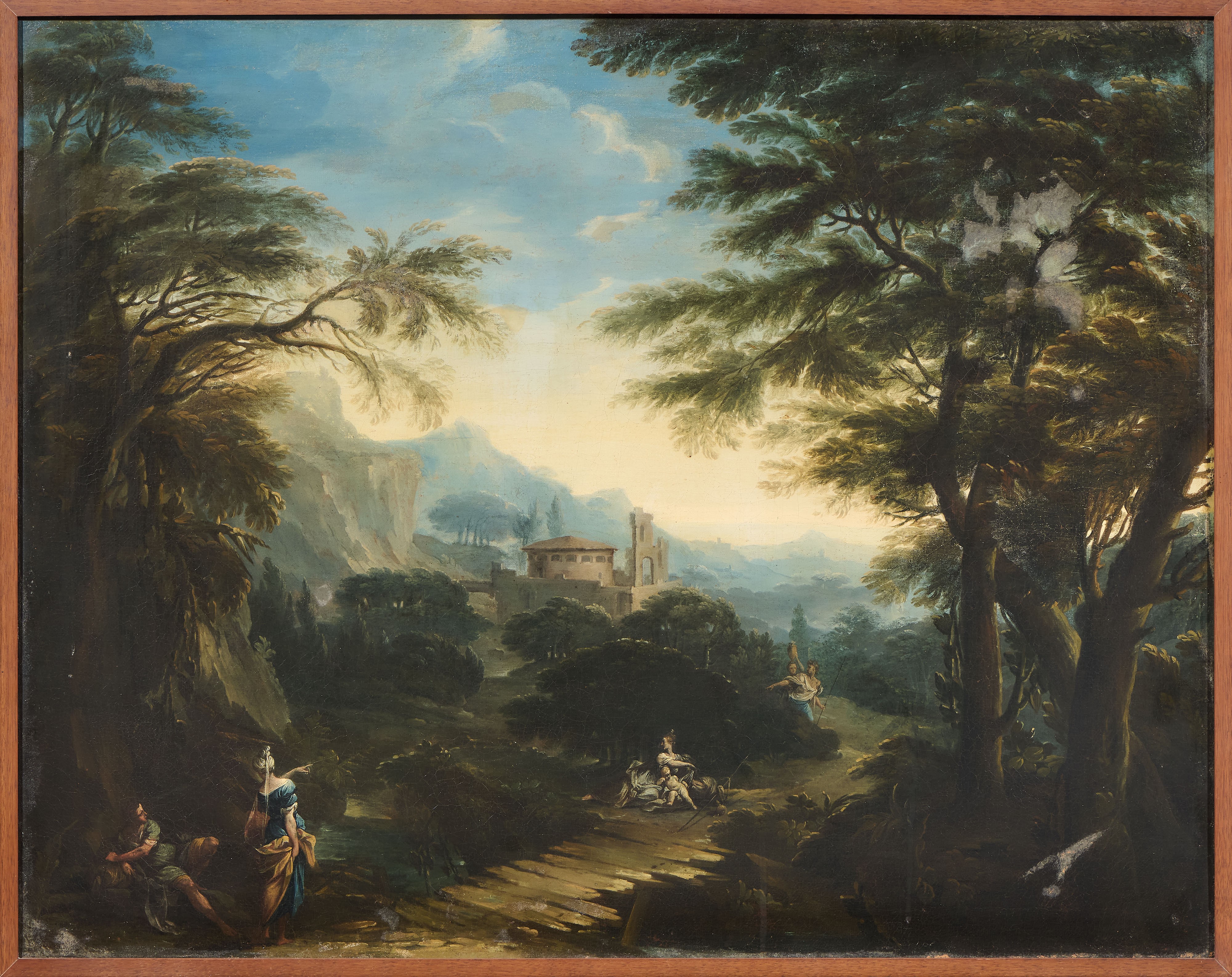 «Diana sorpresa da Atteone» e «L'infanzia di Giove»