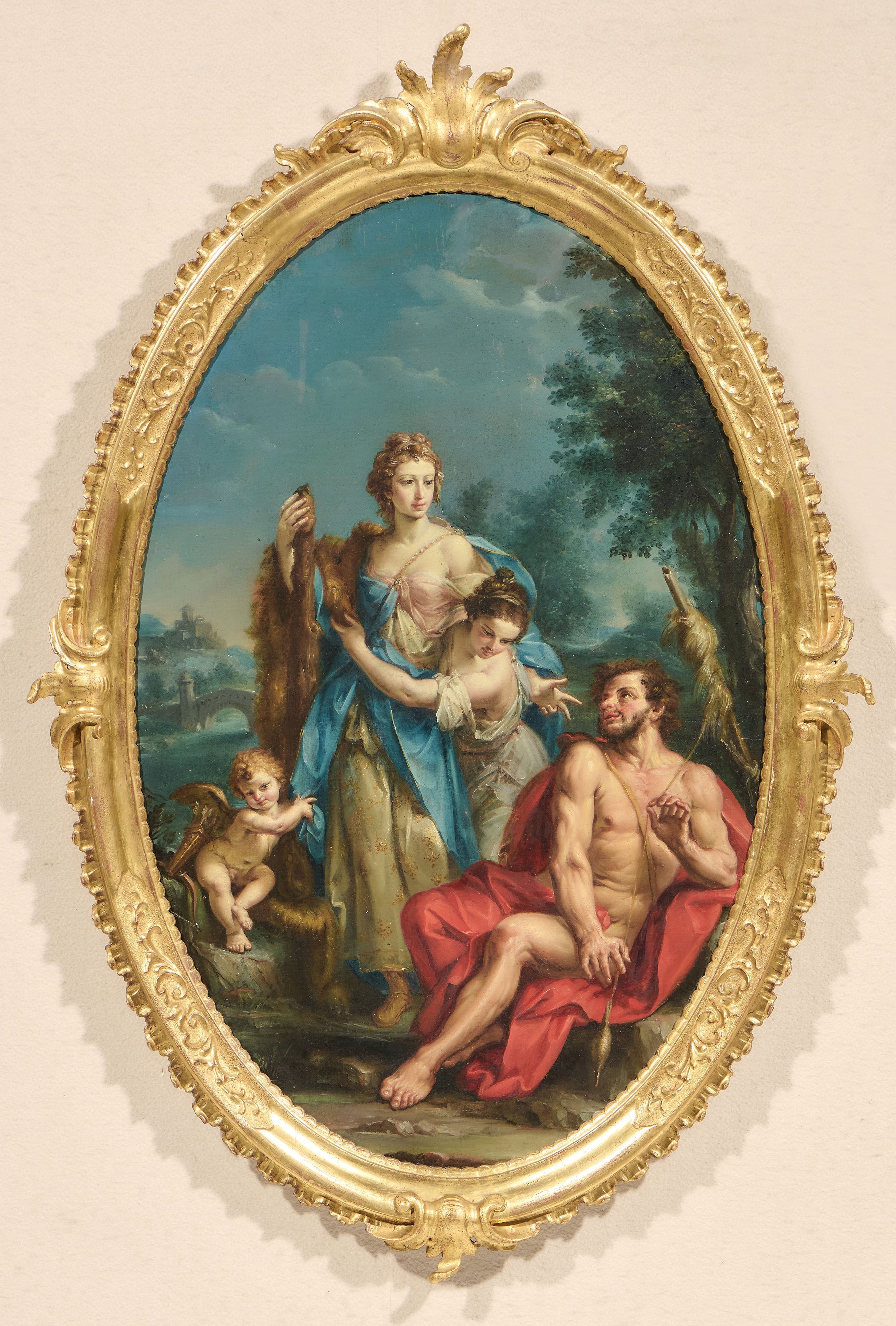 «Ercole e Onfale» e «Zefiro e Flora»