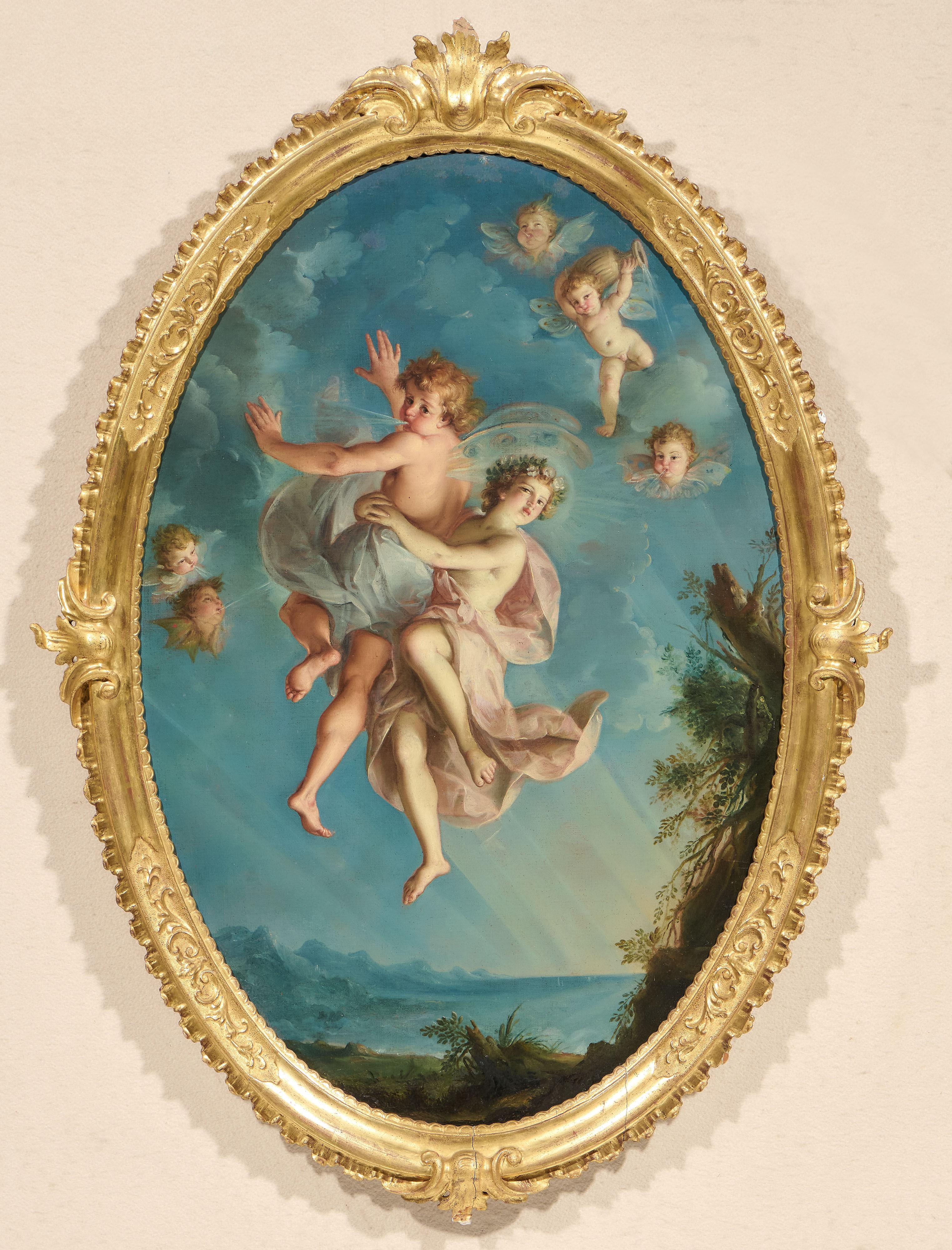 «Ercole e Onfale» e «Zefiro e Flora»