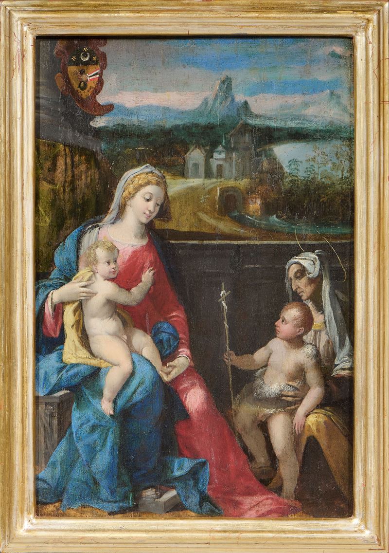 Madonna col Bambino, Santa Elisabetta e San Giovannino