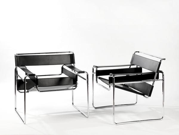 Marcel Breuer - Due sedie Wassily per Knoll