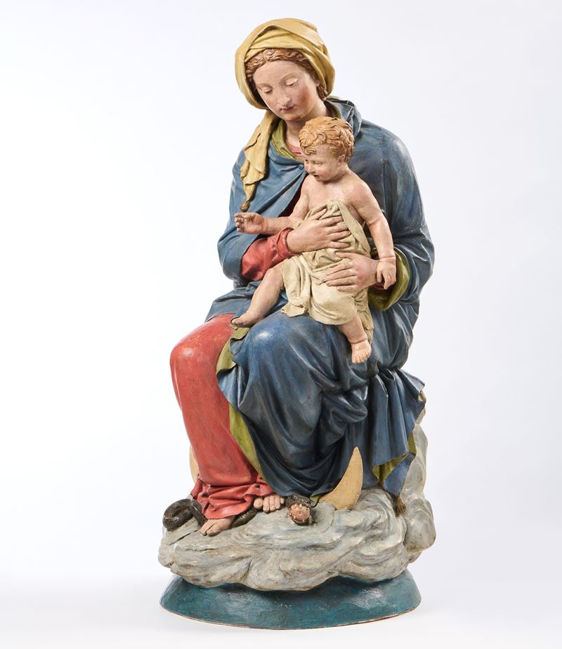 Madonna col Bambino che sconfigge il demonio