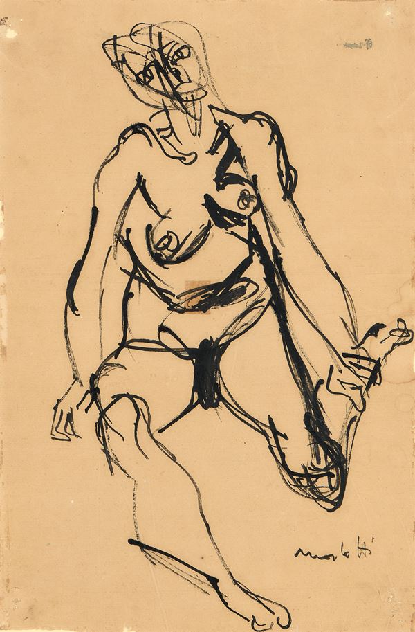 Ennio Morlotti - Nudo