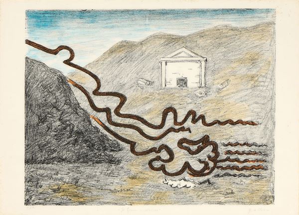 Giorgio de Chirico - Il fiume misterioso