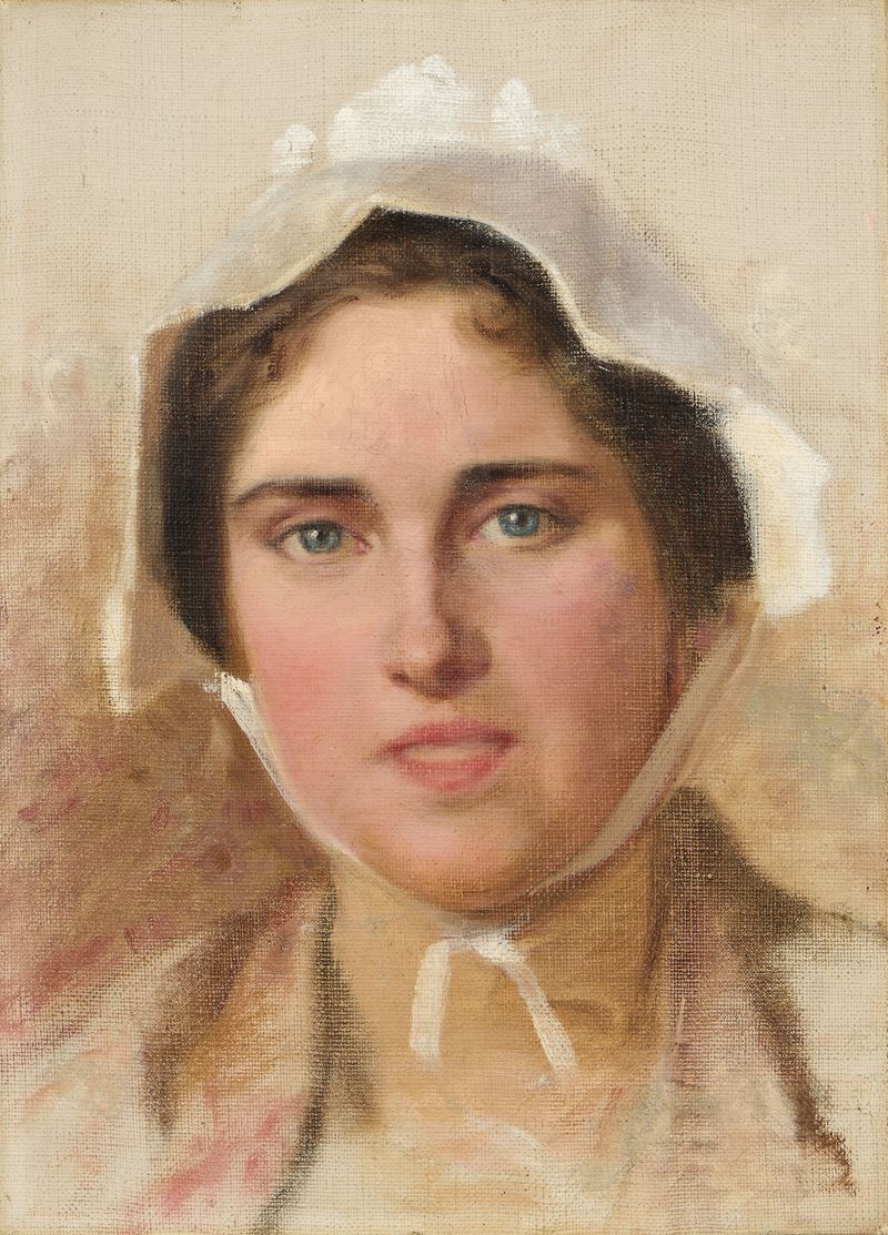 Ritratto di contadina senese