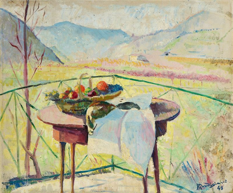 Natura morta su tavolo