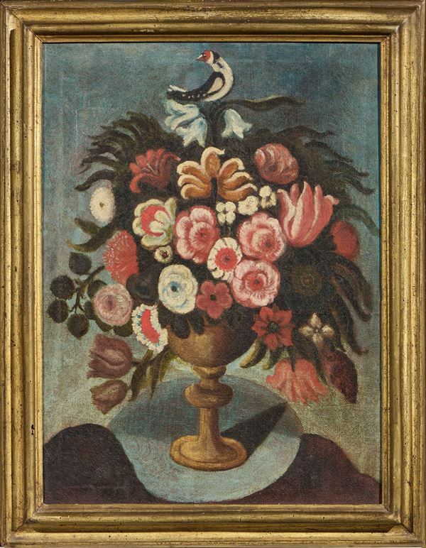 Ignoto fine XVIII secolo - Vaso di fiori