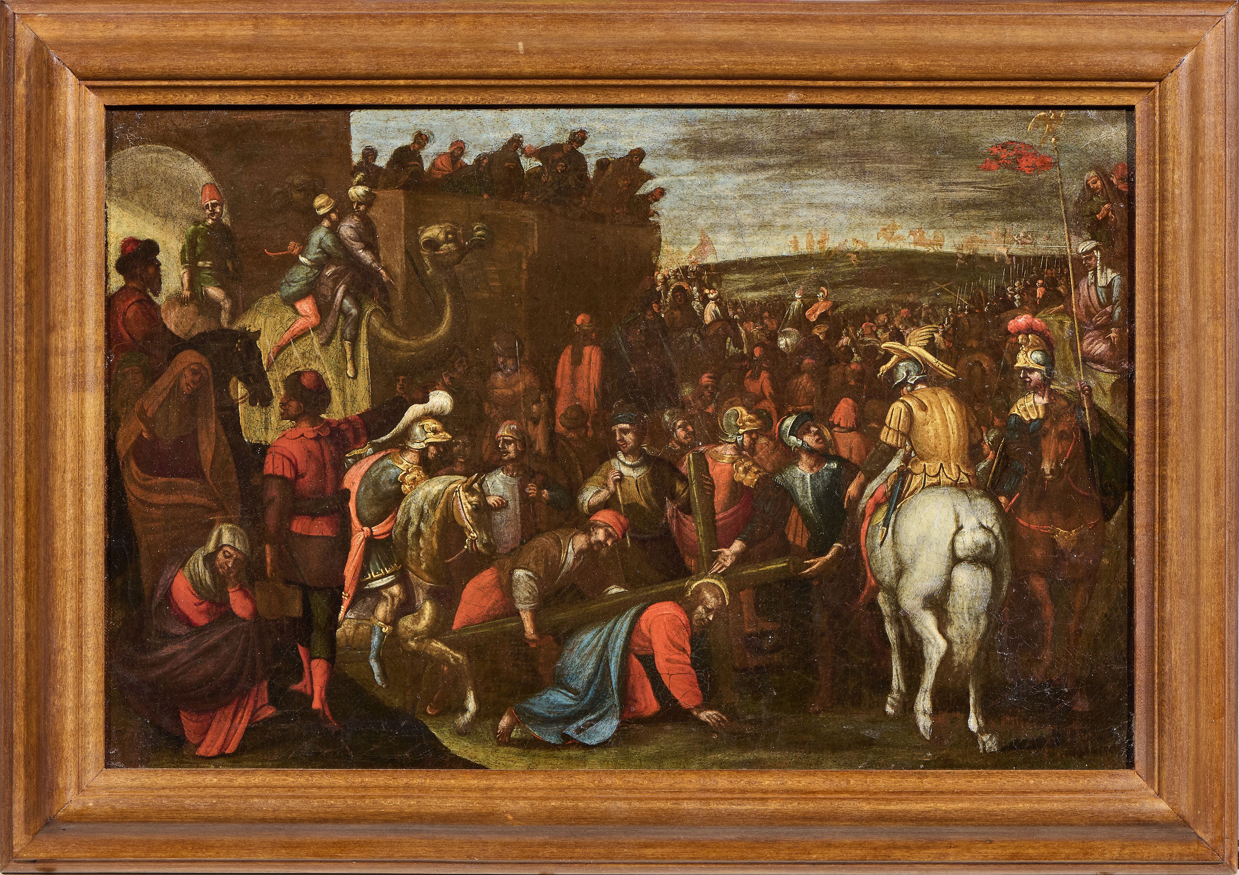 «Episodio della Via Crucis» e «Ingresso a Gerusalemme»