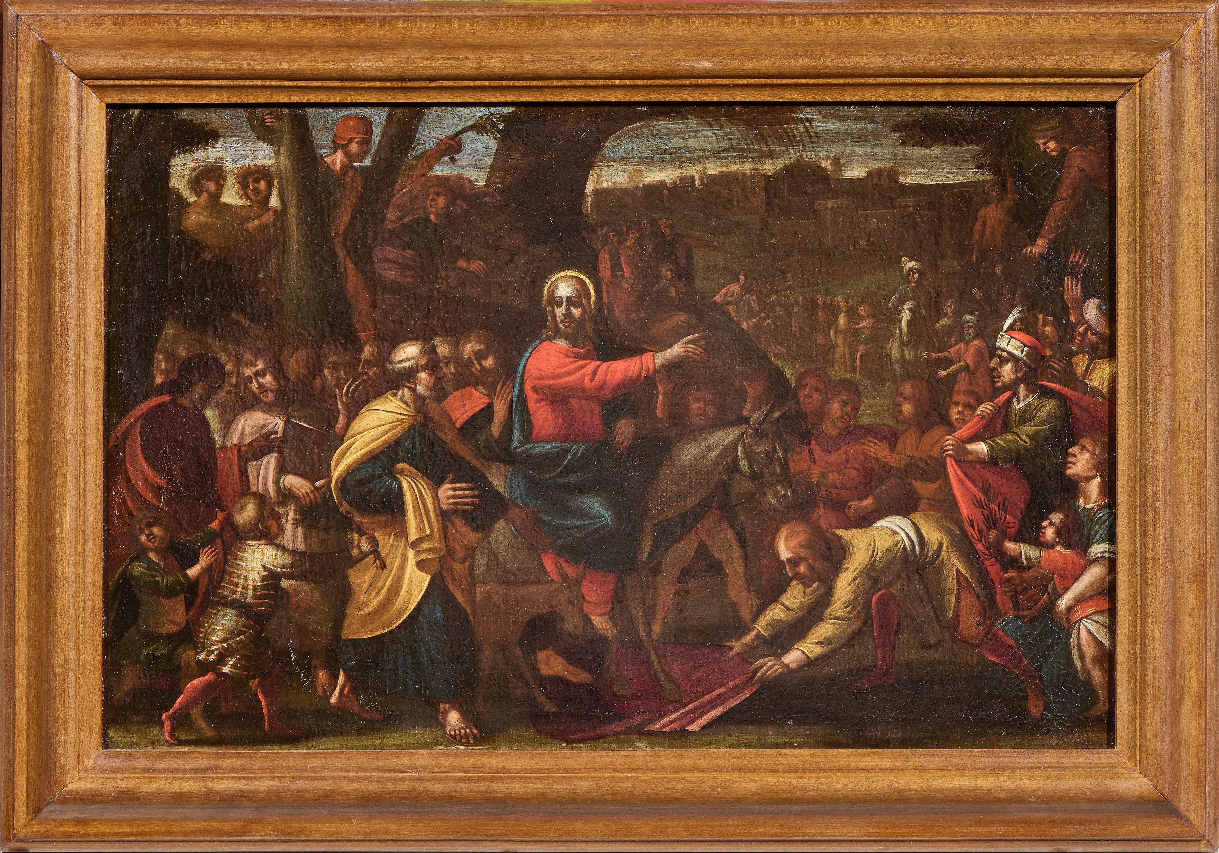 «Episodio della Via Crucis» e «Ingresso a Gerusalemme»