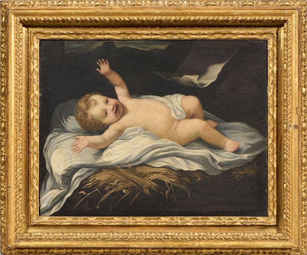 Scuola emiliana del XVII secolo - Bambin Gesù