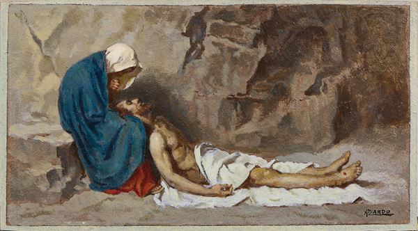 Alberto Zardo - Compianto su Cristo morto