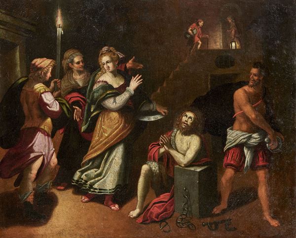 Giovan Battista Trotti detto il Malosso (bottega di) - Decollazione del Battista