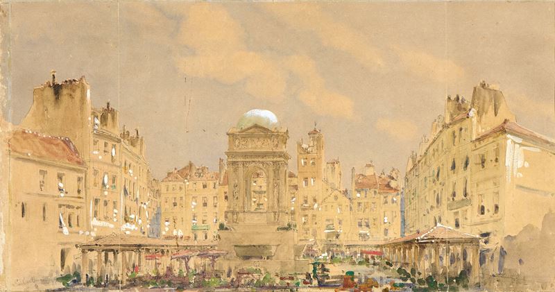 Gabriele Carelli - Fontana degli Innocenti, Parigi