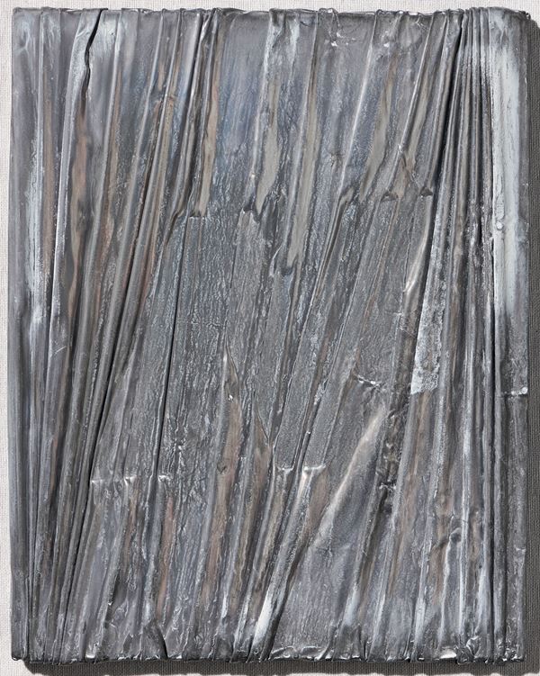 Umberto Mariani : Senza titolo  (1993)  - Acrilico e piombo su tavola - Asta Dipinti, Disegni, Sculture e Grafica - Casa d'aste Farsettiarte