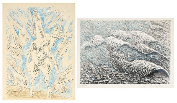 Pericle Fazzini - Due grafiche