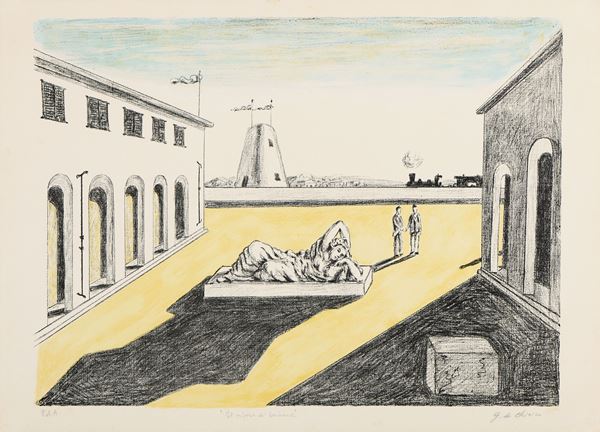 Giorgio de Chirico - Piazza d'Italia