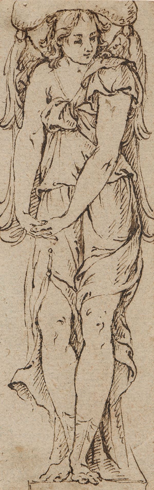 Scuola emiliana del XVII secolo - Figura