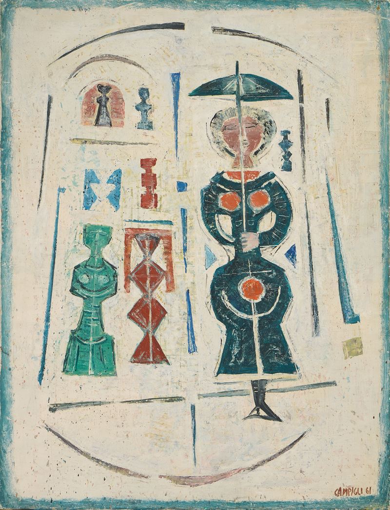 Composizione con l'ombrellino