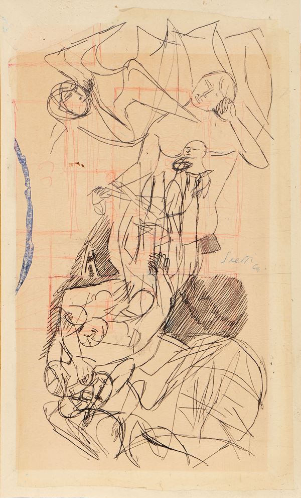 Bruno Saetti - Figure