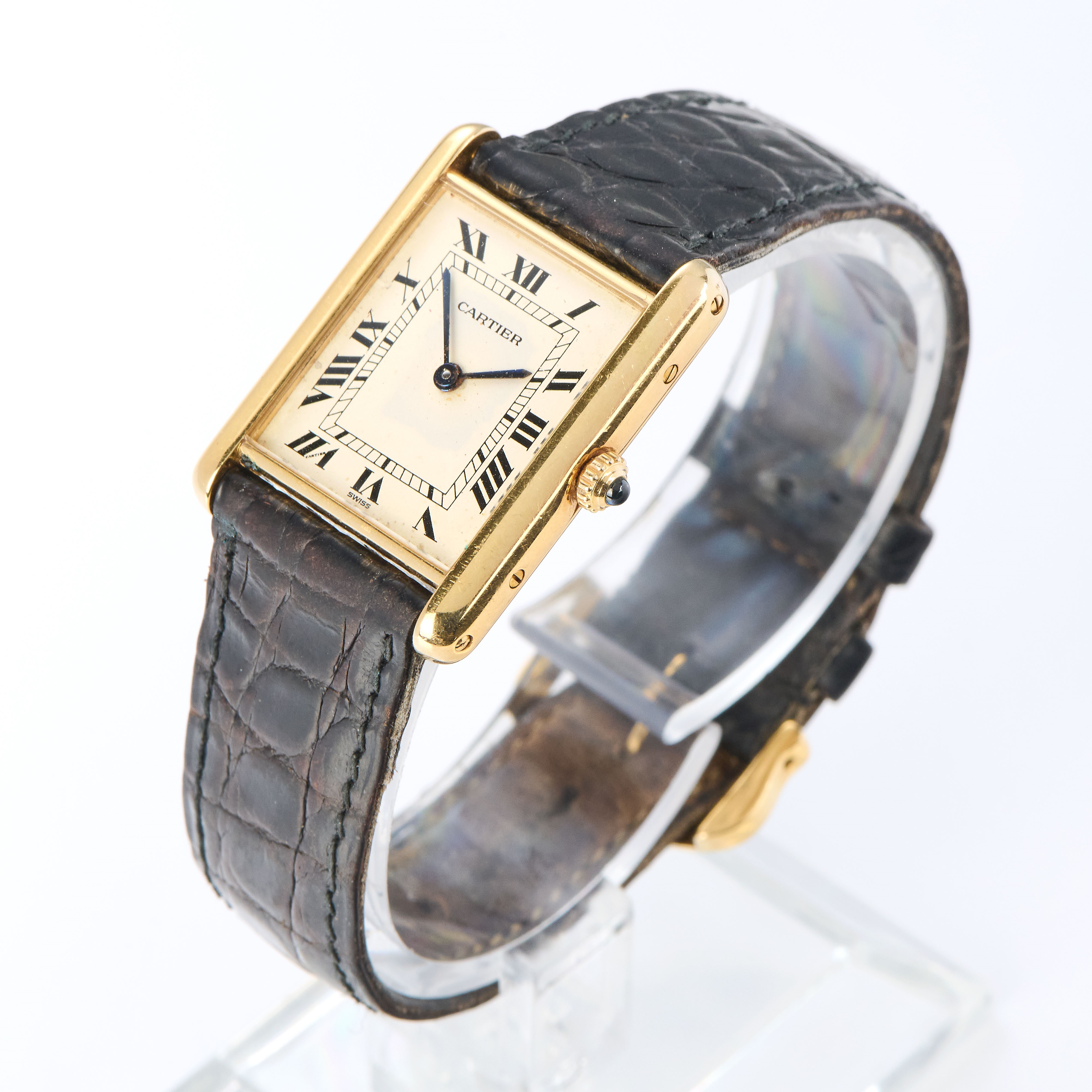 Cartier Tank in oro, ref. C19982, anni Novanta