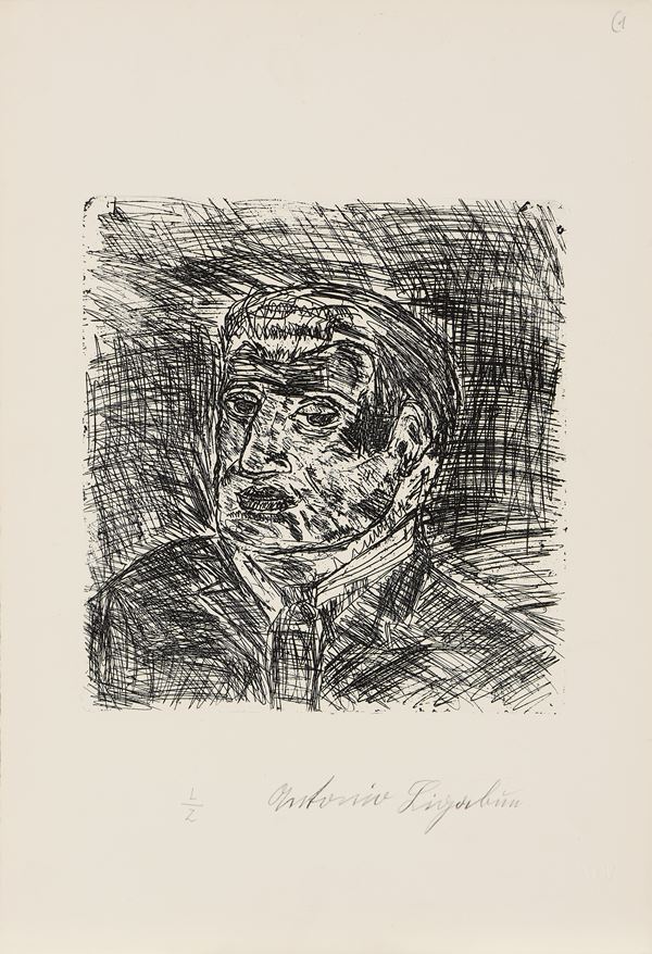 Antonio Ligabue - Ritratto