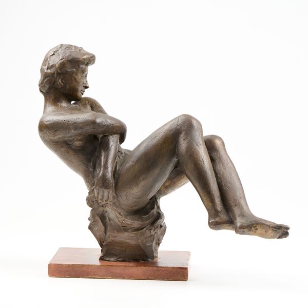 Quinto Martini - Fanciulla nuda (Volante)