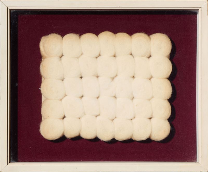 Piero Manzoni - Achrome, pallini di ovatta, 1961-62