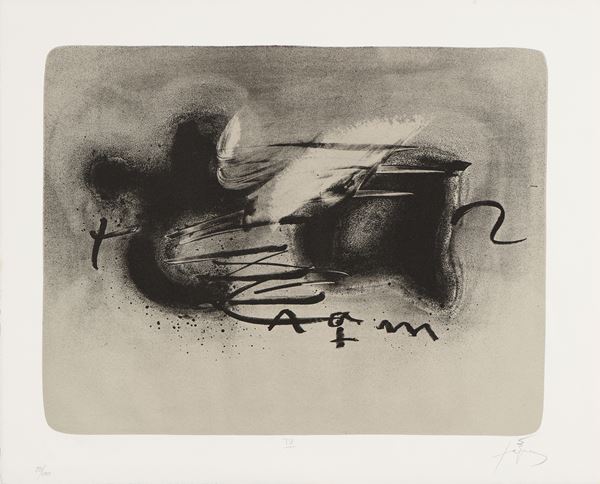 Antoni Tàpies - Senza titolo