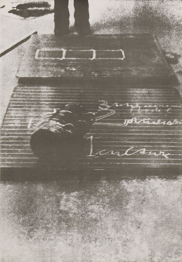 Joseph Beuys : In Head and in Pot  (1978)  - Serigrafica, es. 87/100 - Asta Dipinti, Disegni, Sculture e Grafica - Casa d'aste Farsettiarte