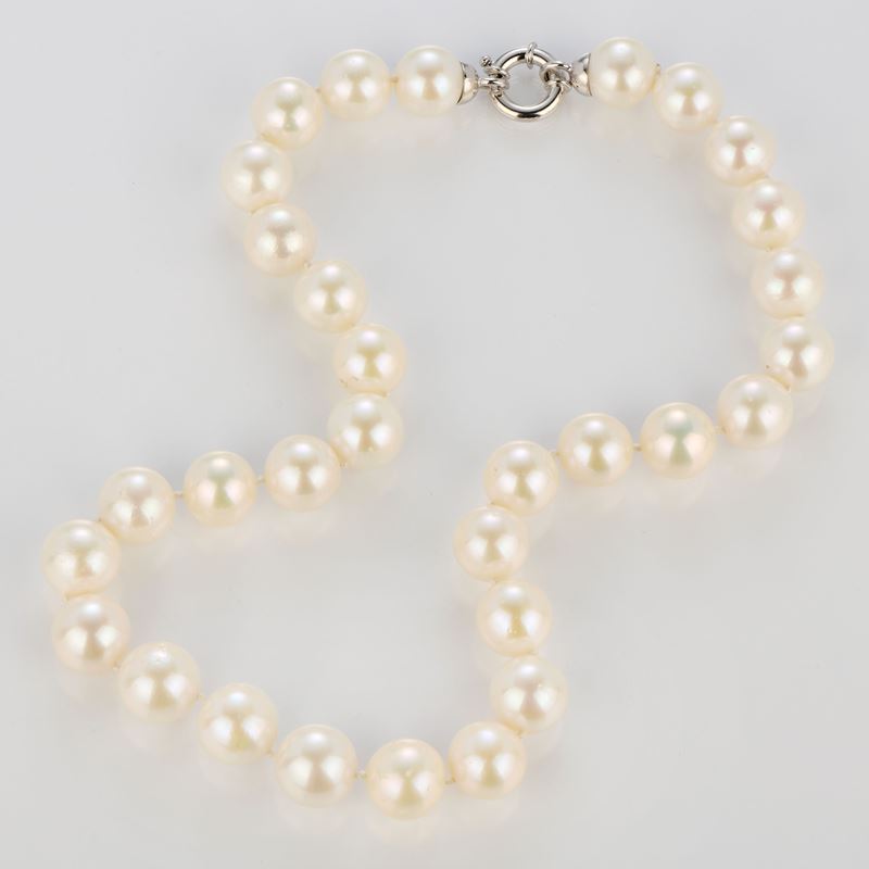 Collana di perle australiane