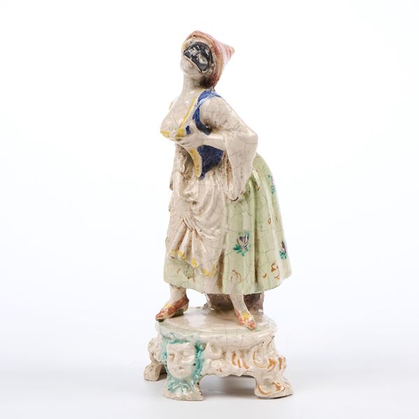 Fanciulla mascherata  - Auction Porcelain - Casa d'aste Farsettiarte
