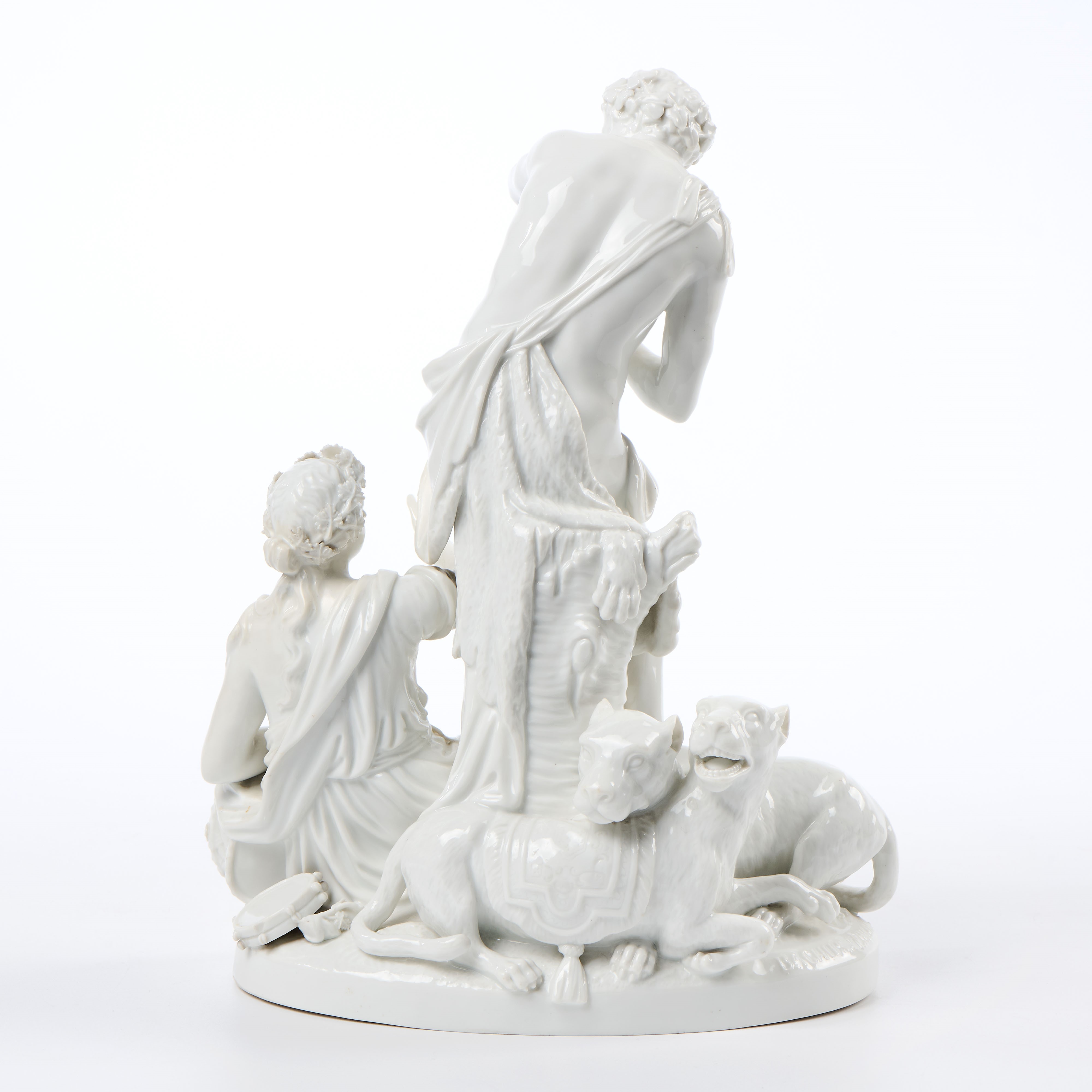 Bacco e Arianna con due cani