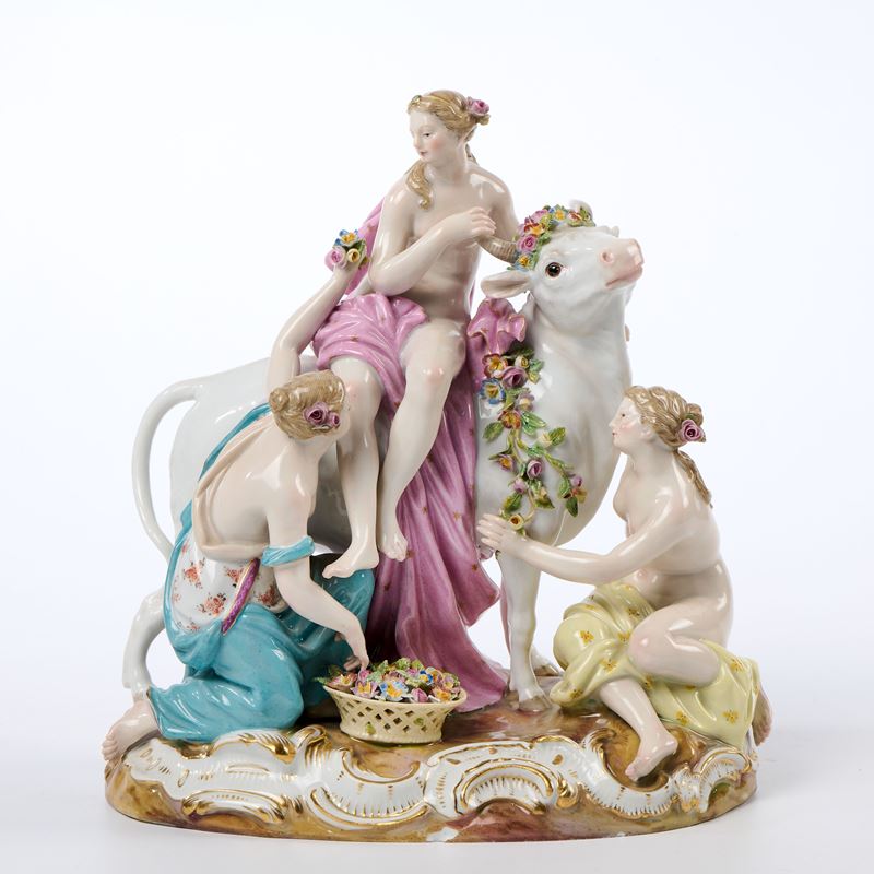 Allegoria di Europa con tre nudi femminili