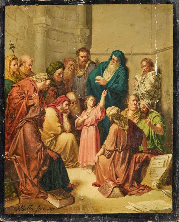 Antonio Sibella - Gesù tra i Dottori