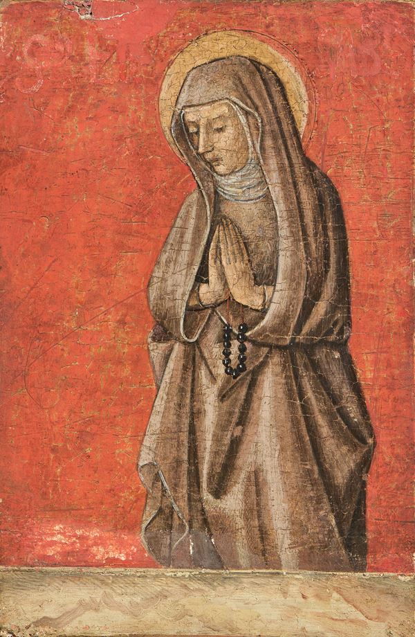 Ignoto del XIX secolo - Santa