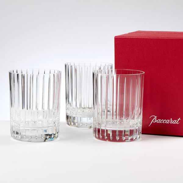 Baccarat "Harmonie" sei bicchieri da whisky in cristallo 