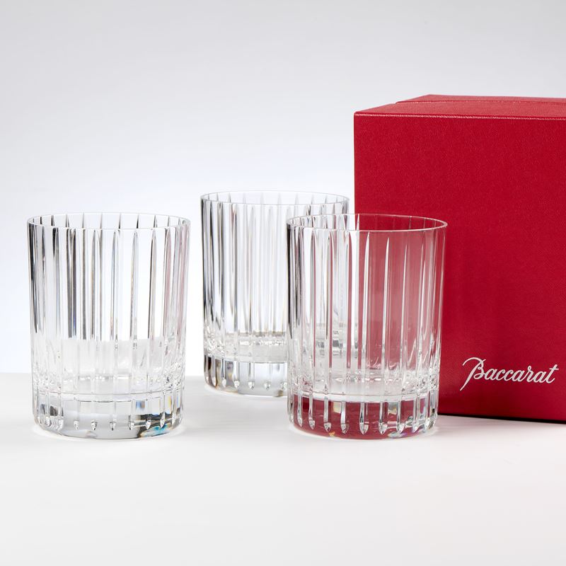 Baccarat, Set di sei bicchieri da whisky “Harmonie” in cristallo