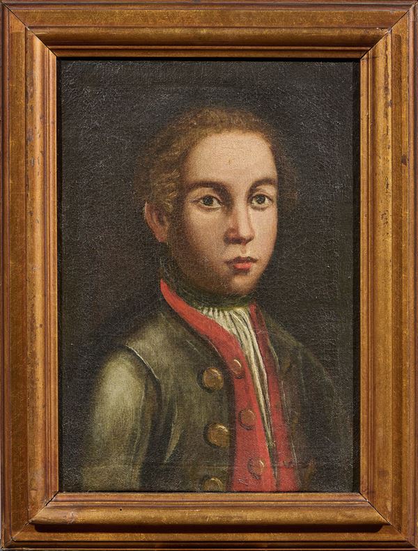 Carlo Amidei (attr. a) - Ritratto di giovane gentiluomo