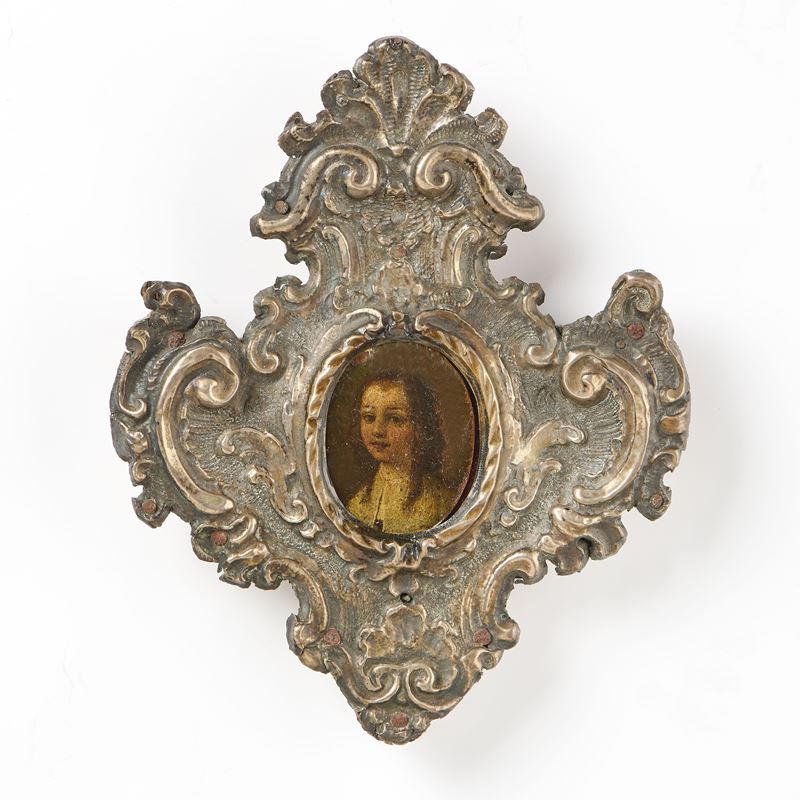 Miniatura raffigurante «Ritratto di gentildonna»