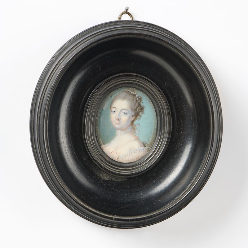 Miniatura raffigurante «Ritratto di giovane fanciulla»