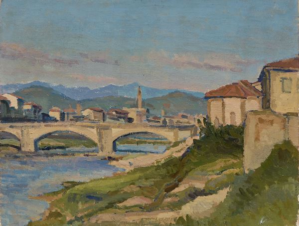 Giovanni March - Firenze, Ponte alla Carraia